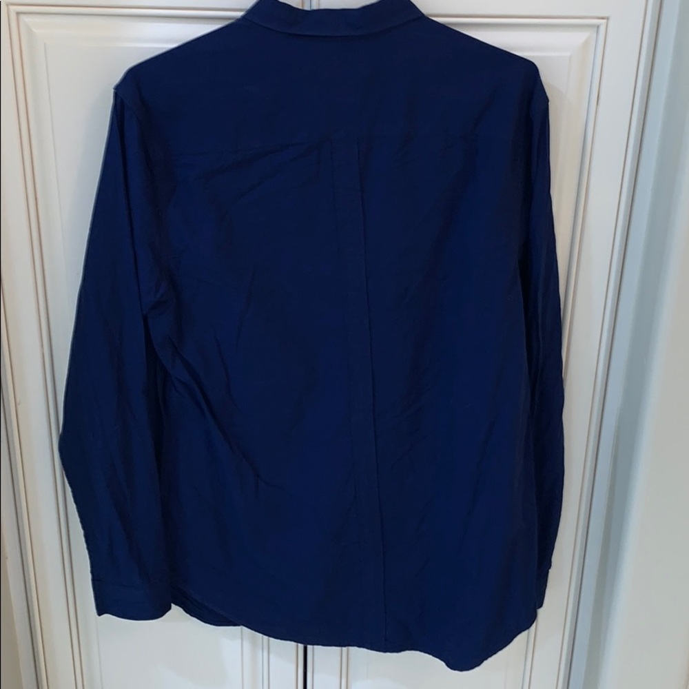 Your Neighbors Blue button down - Picture 3 of 3